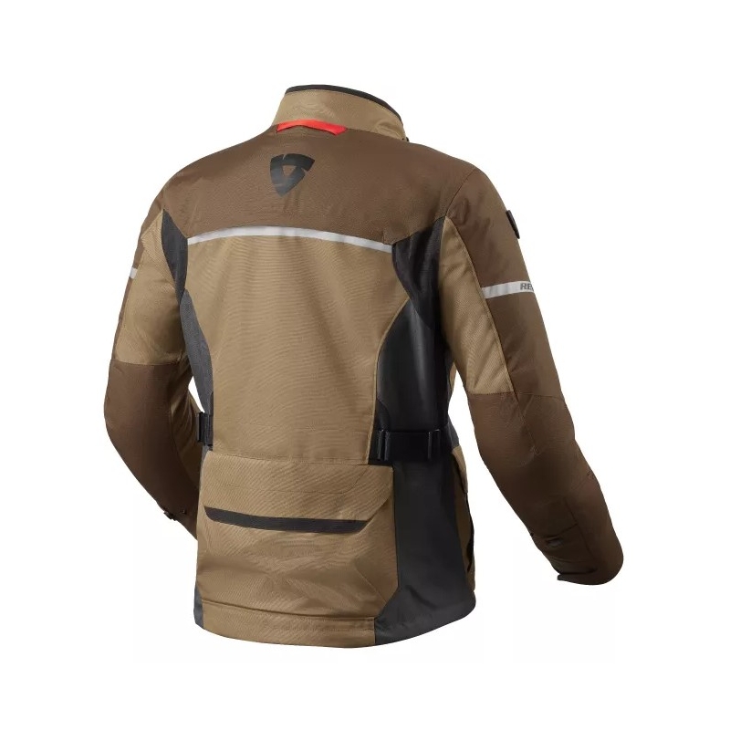 Bunda na motocykel Revit Outback 4 H2O hnedá výpredaj
