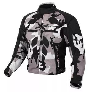 Bunda na motocykel RSA Camuflage šedá výpredaj