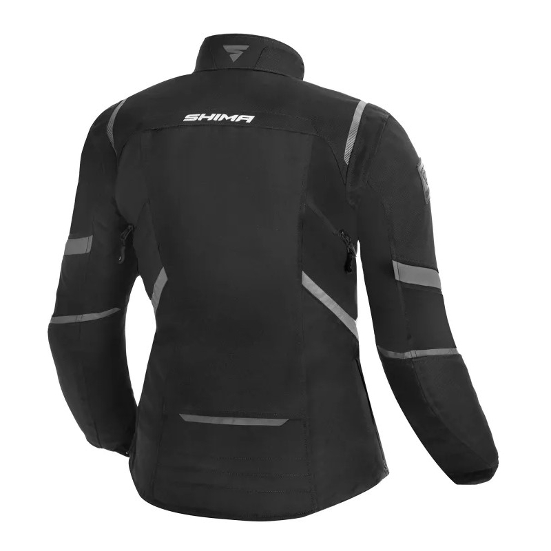 Dámska bunda na motocykel Shima Rush čierna výpredaj