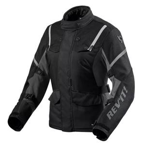 Dámska bunda na motocykel Revit Horizon 3 H2O čierno-biela