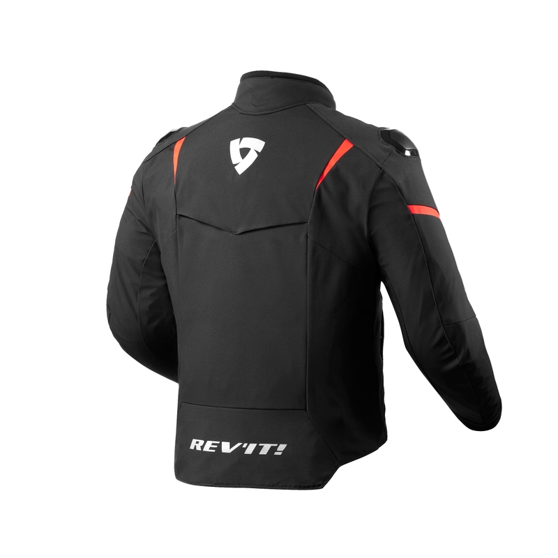 Bunda na motocykel Revit Hyperspeed 2 H2O čierno-fluorescenčno červená výpredaj
