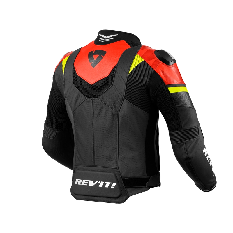 Bunda na motocykel Revit Hyperspeed 2 Air čierno-fluorescenčno červená výpredaj