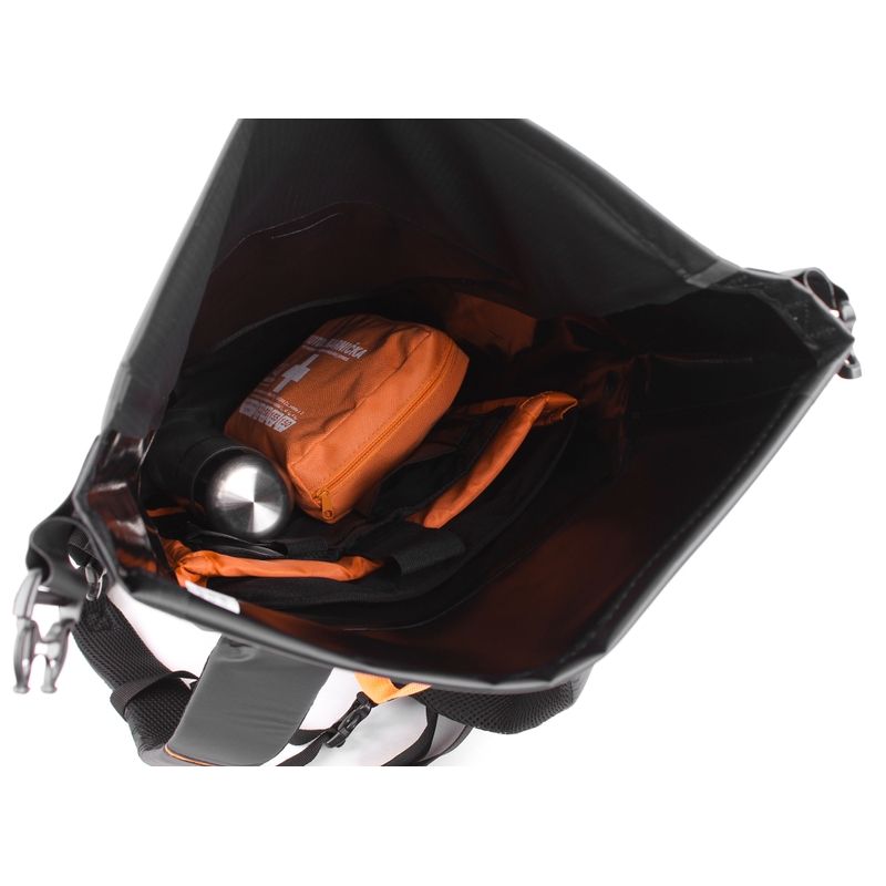 Vodotesný batoh Oxford AQUA EVO čierno-oranžový 22 l
