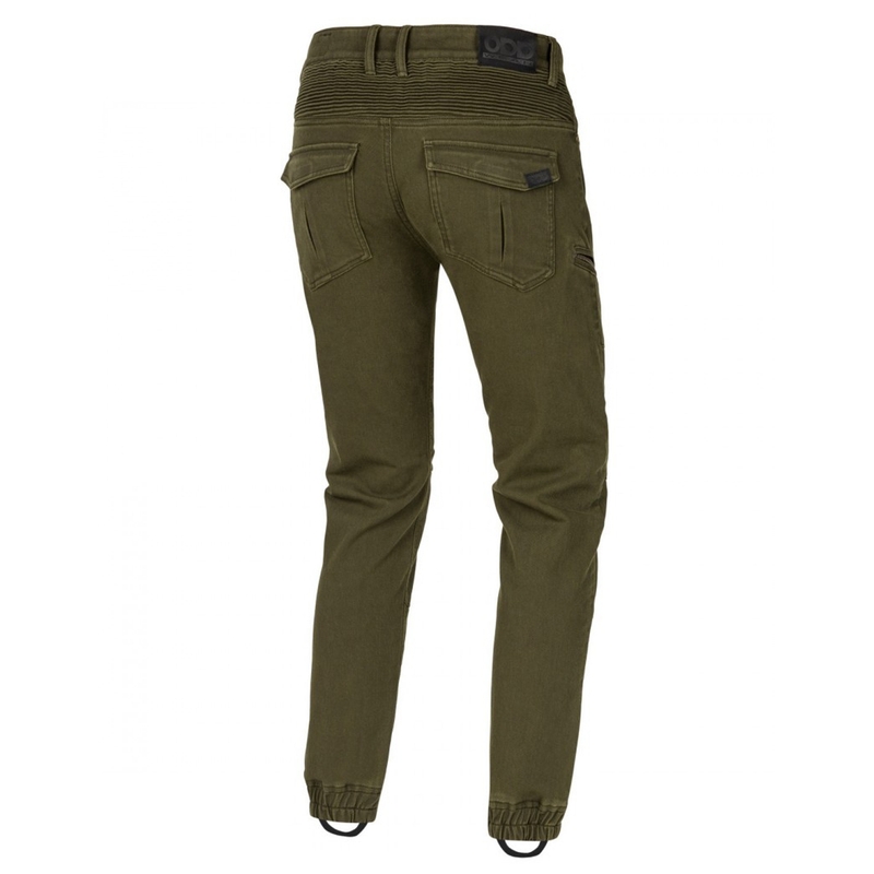 Jeansy na motocykel SECA Yakuza ARM khaki výpredaj