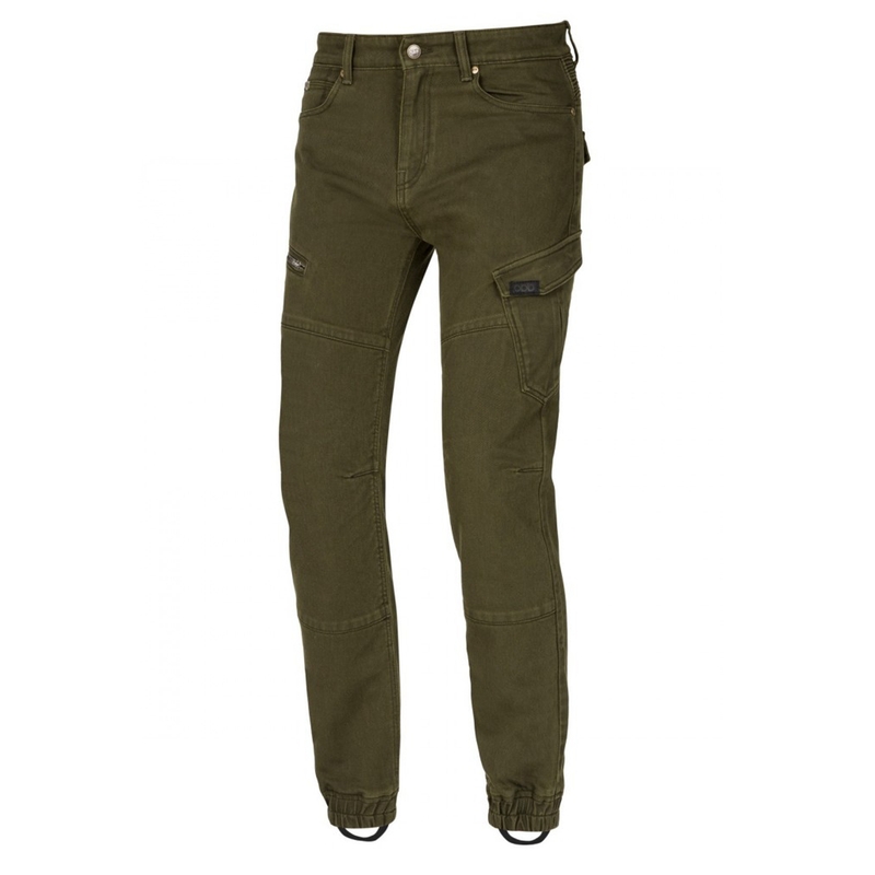 Jeansy na motocykel SECA Yakuza ARM khaki výpredaj