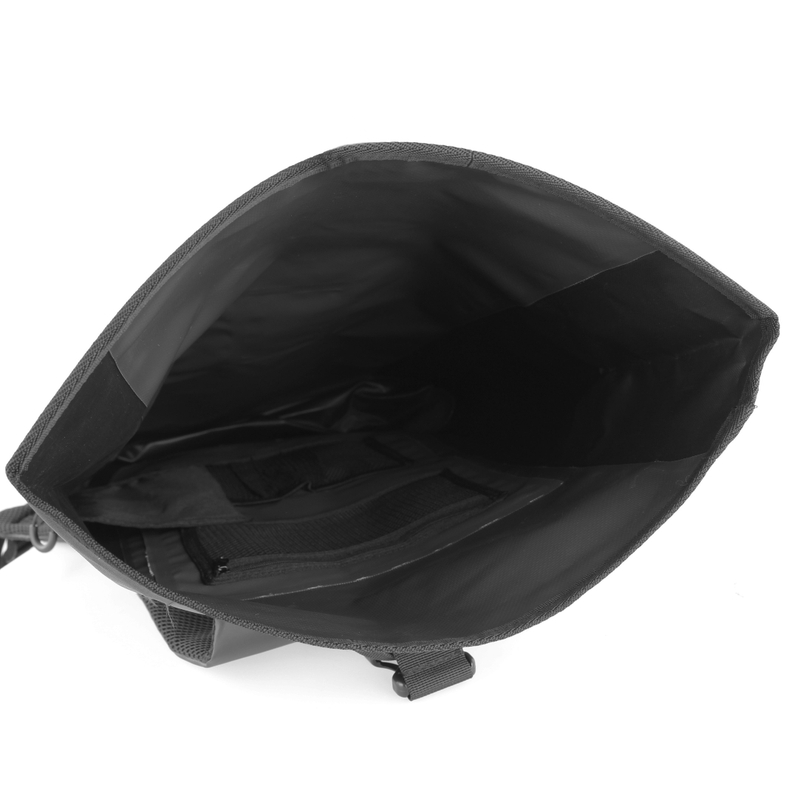 Vodotesný batoh MotoZem čierno-sivý