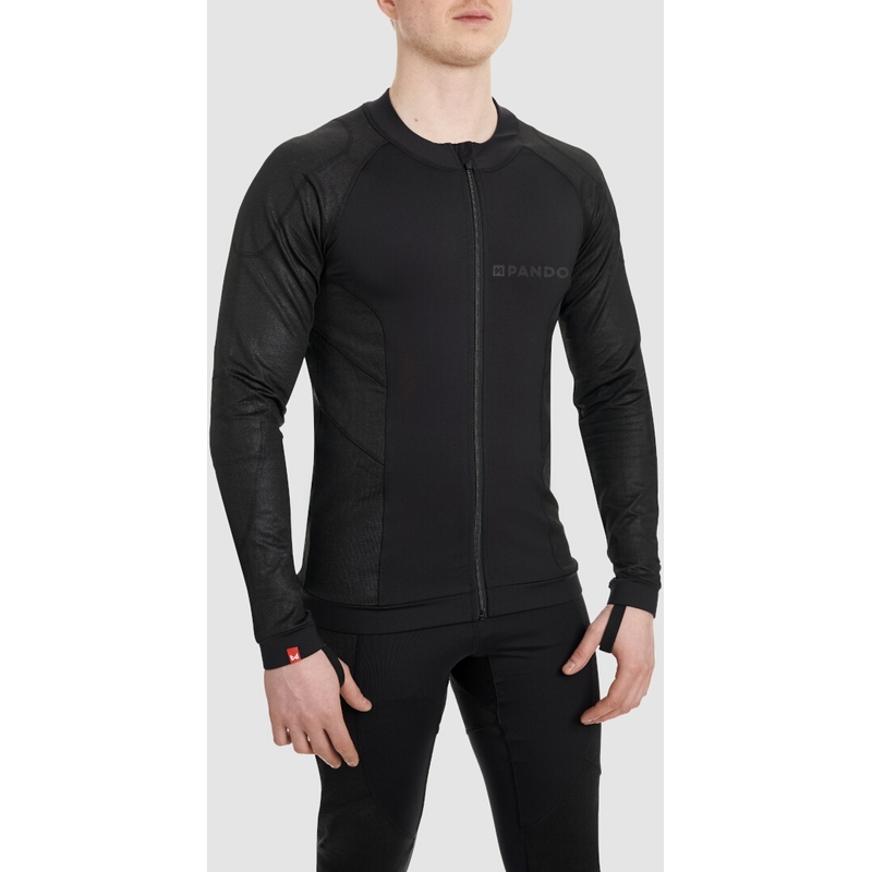 Bunda PANDO MOTO Commando UH čierna výpredaj