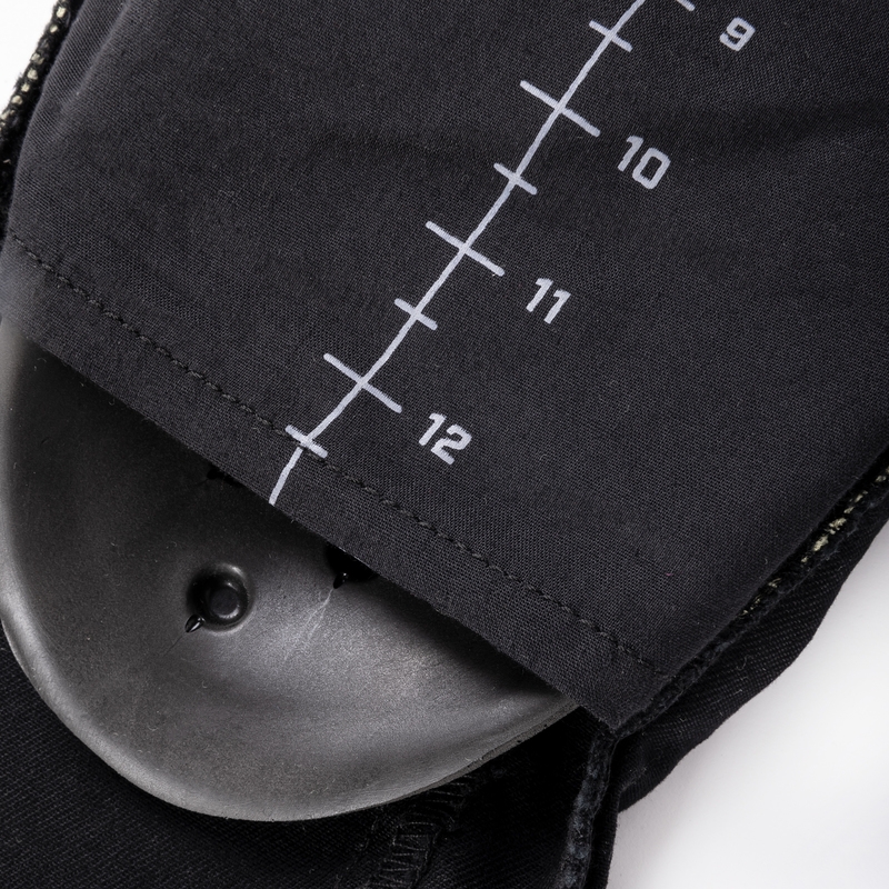 Jeansy na motocykel Rebelhorn Vandal Twill čierne výpredaj