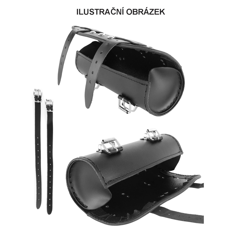 Kožená rolka na motorku Chopper / Custom RSA-14C