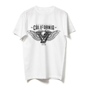 Tričko RSA California bielé výpredaj