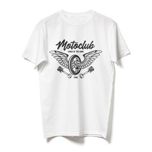 Tričko RSA Motoclub bielé výpredaj