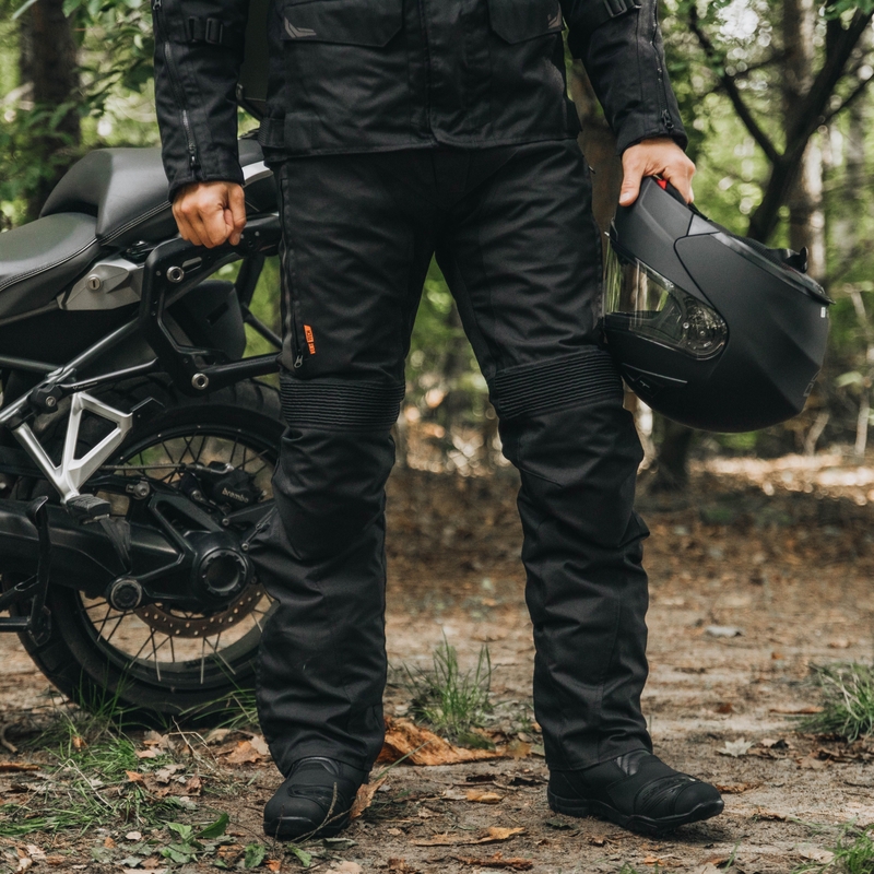 Nohavice na motocykel Ozone Vulcan čierne