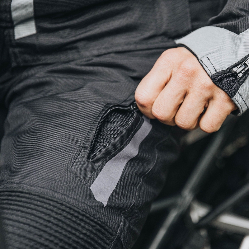 Nohavice na motocykel Ozone Vulcan čierne