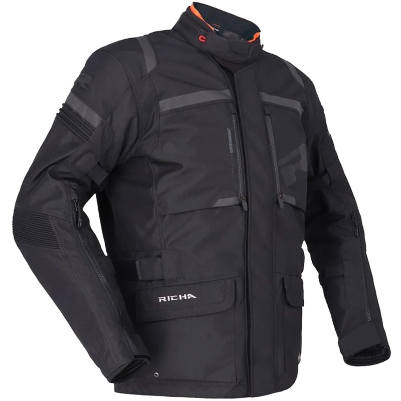 Bunda na motocykel RICHA Brutus GTX čierna výpredaj