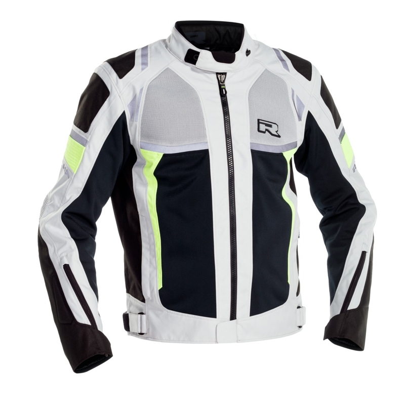 Bunda na motocykel RICHA Airstorm WP sivo-fluorescenčno žltá výpredaj