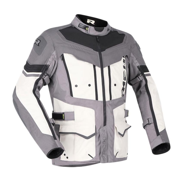 Bunda na motocykel RICHA Infinity 2 Adventure sivá výpredaj