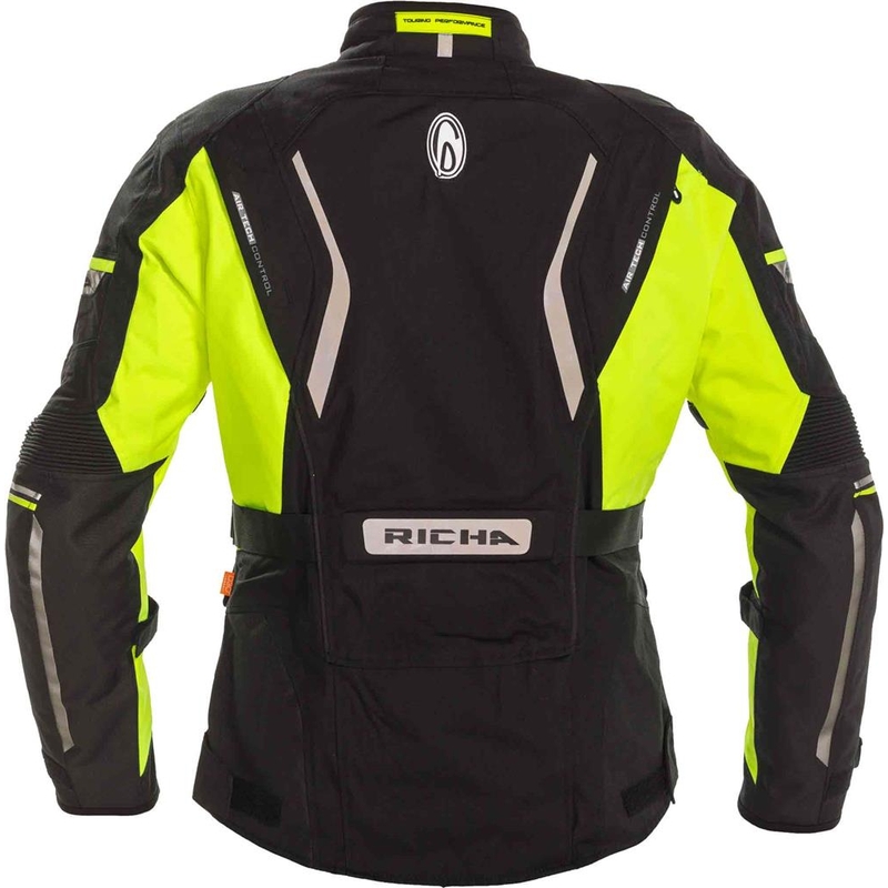 Dámska bunda na motocykel RICHA Infinity 2 čierno-fluorescenčno žltá výpredaj