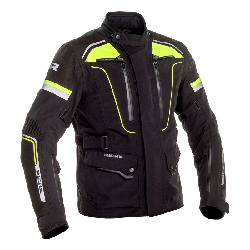 Bunda na motocykel RICHA Infinity 2 Pre čierno-fluorescenčno žltá výpredaj