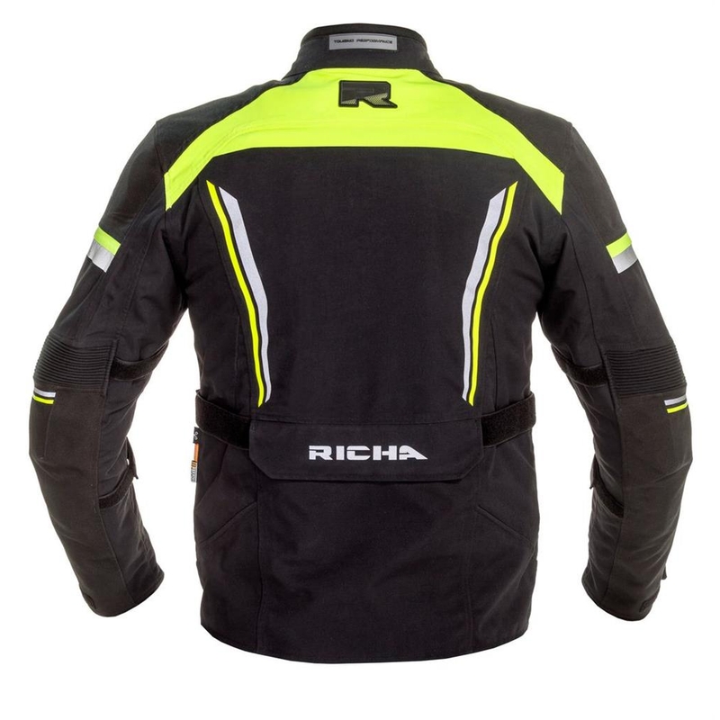 Bunda na motocykel RICHA Infinity 2 Pre čierno-fluorescenčno žltá výpredaj