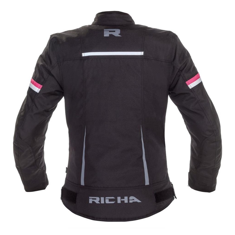 Dámska bunda na motocykel RICHA Lena 2 WP čierno-ružová výpredaj