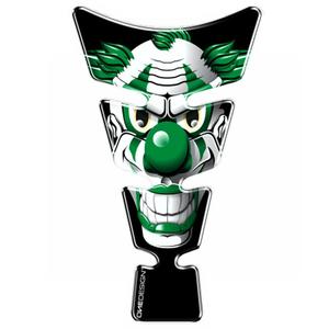 Polep palivovej nádrže - tankpad Print Clown zelený