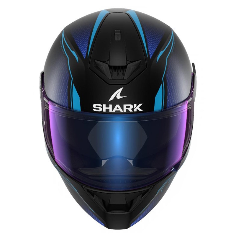 Integrálna prilba na motocykel SHARK D-SKWAL 2 Cadium čierno-modro-fialová matná