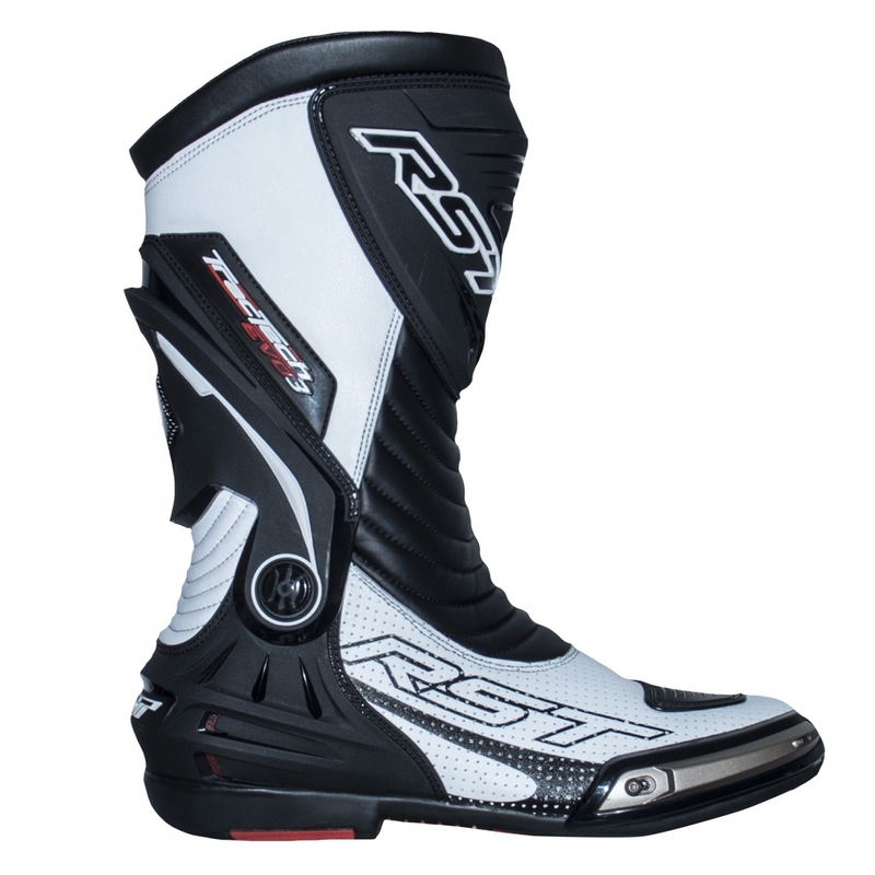 Vysoké čižmy na motocykel RST Tractech Evo III Sport CE čierno-biele výpredaj