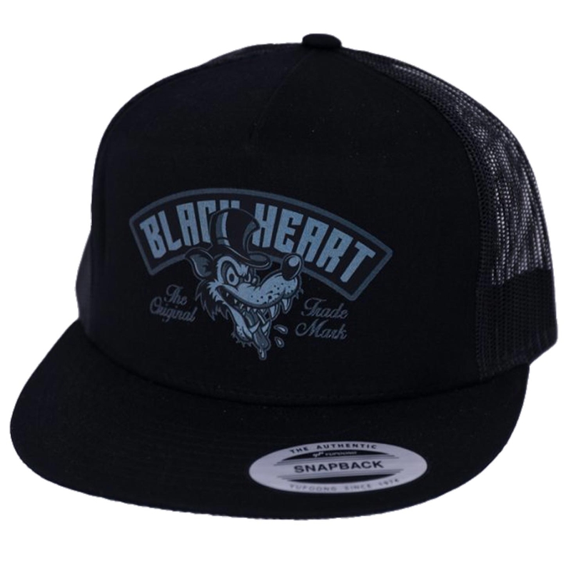 Šiltovka Black Heart Wolf