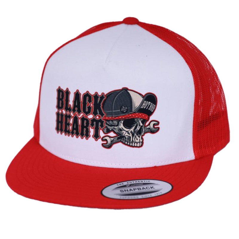 Šiltovka Black Heart Commander červená