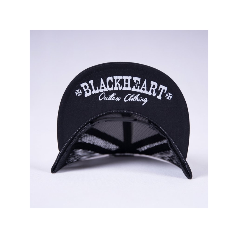 Šiltovka Black Heart Red Devil Wht