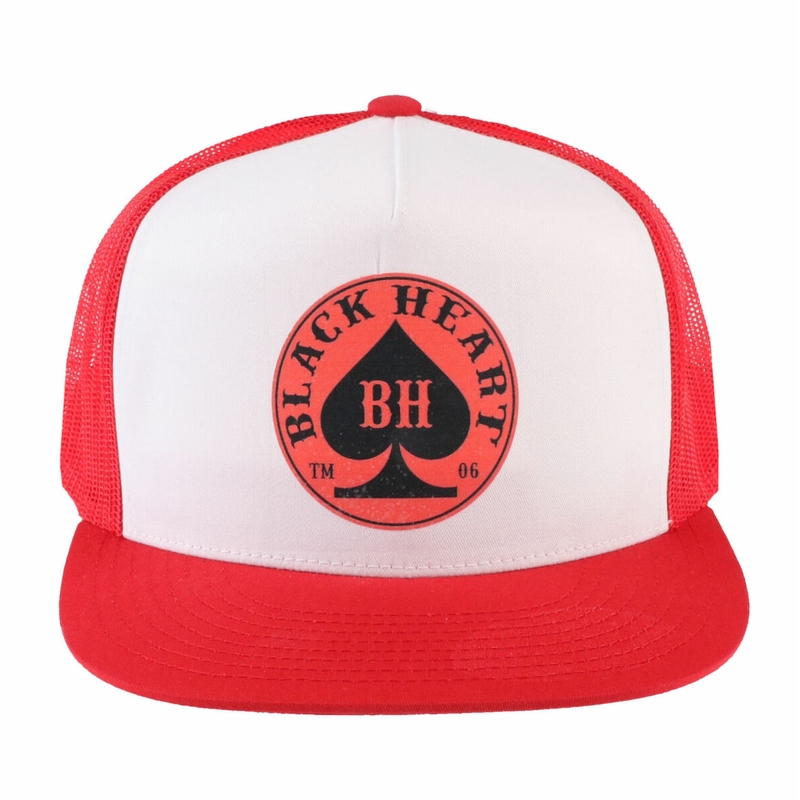 Šiltovka Black Heart Red Spade