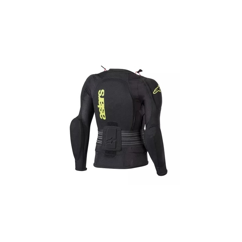 Detský chránič tela Alpinestars Bionic Plus čierno-fluorescenčno žltý