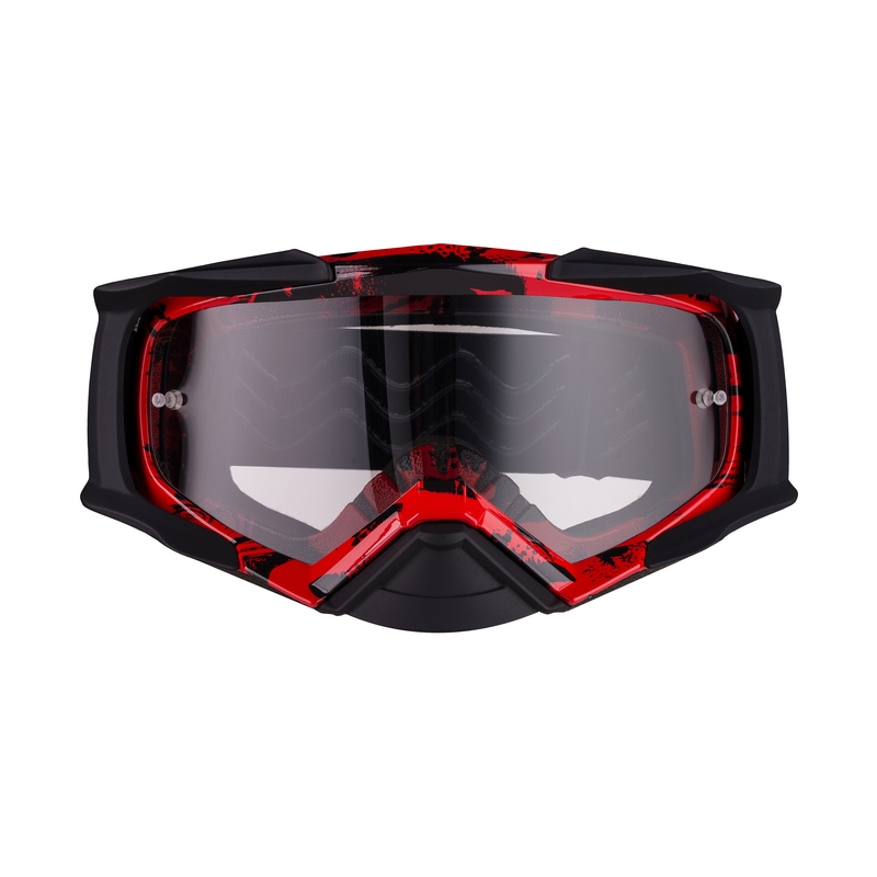 Motokrosové okuliare iMX Dust Graphic červeno-čierne