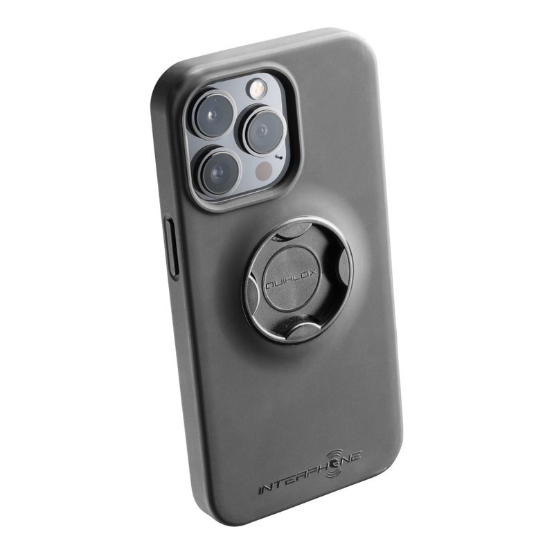 Ochranný kryt Interphone QUIKLOX pre Apple iPhone 14 Pro čierny