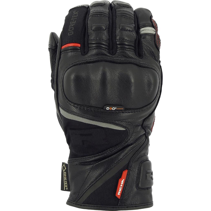 Rukavice na motocykel RICHA Atlantic Gore-Tex čierne výpredaj