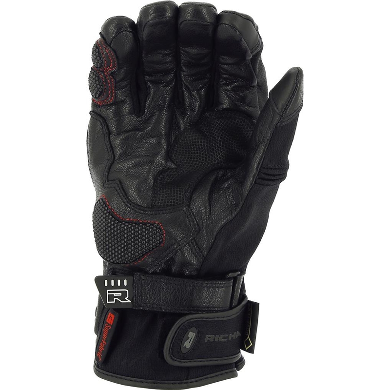 Rukavice na motocykel RICHA Atlantic Gore-Tex čierne výpredaj