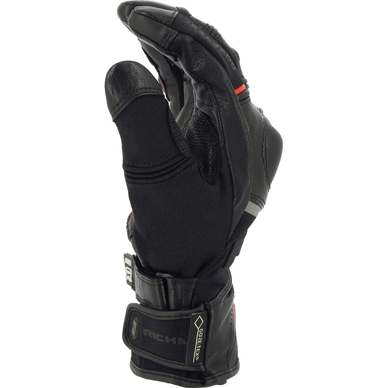 Rukavice na motocykel RICHA Atlantic Gore-Tex čierne výpredaj
