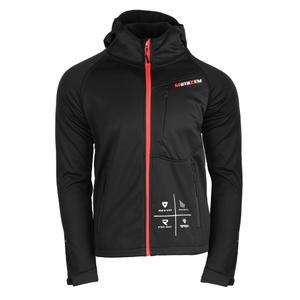 Softshellová bunda MotoZem Racing Team čierno-červená