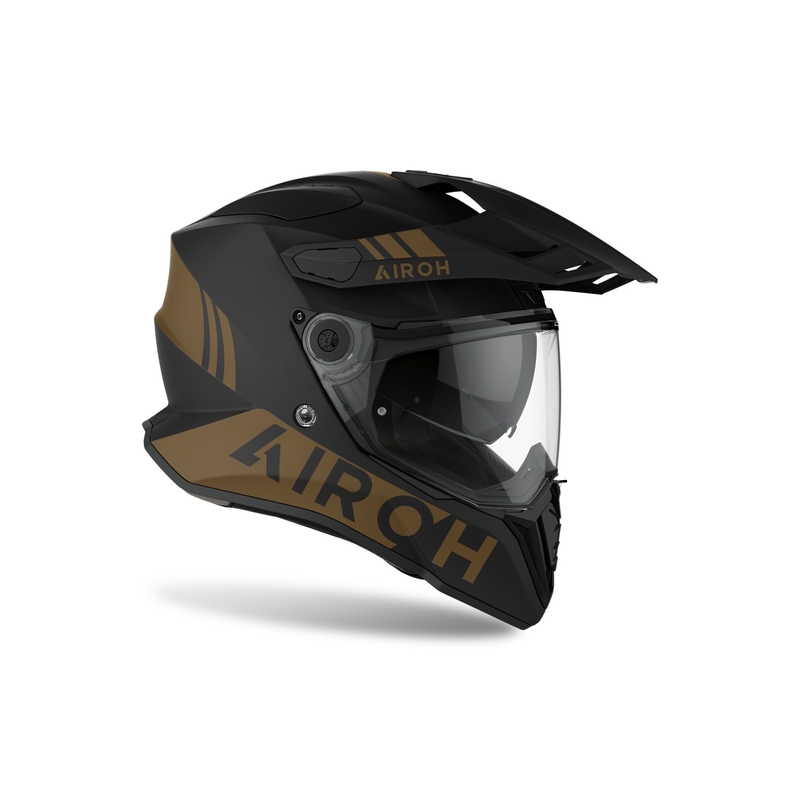 Enduro prilba Airoh Commander Factor čierno-zlatá výprodej výpredaj