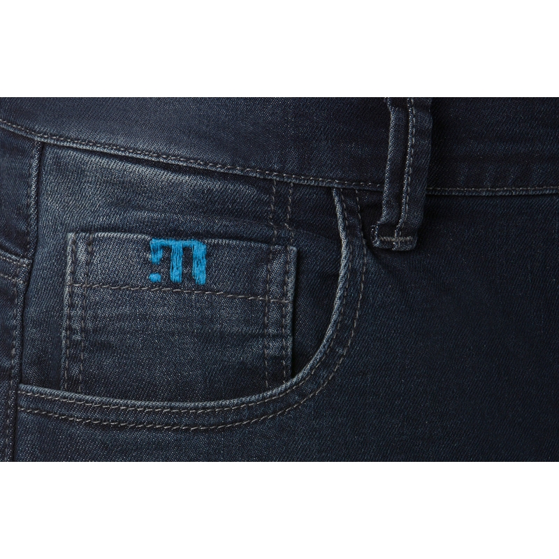 Jeansy na motocykel PMJ Jackson modré skrátené výpredaj