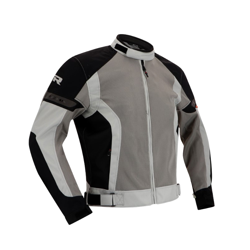 Bunda na motocykel RICHA Cool Summer čierno-šedá výpredaj