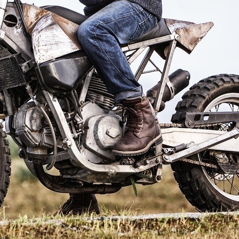 Motocyklová obuv Stylmartin Ace hnedá