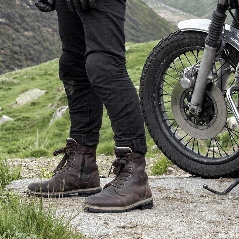Motocyklová obuv Stylmartin Ace hnedá