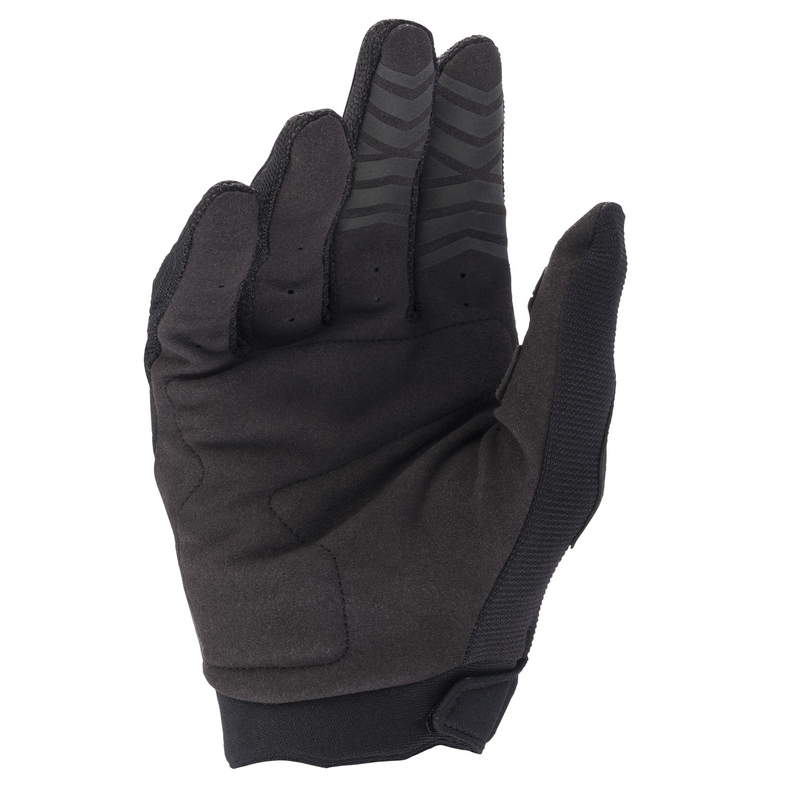 Detské motokrosové rukavice Alpinestars Full Bore čierne