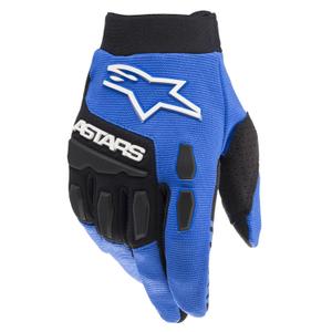 Detské motokrosové rukavice Alpinestars Full Bore čierno-modré