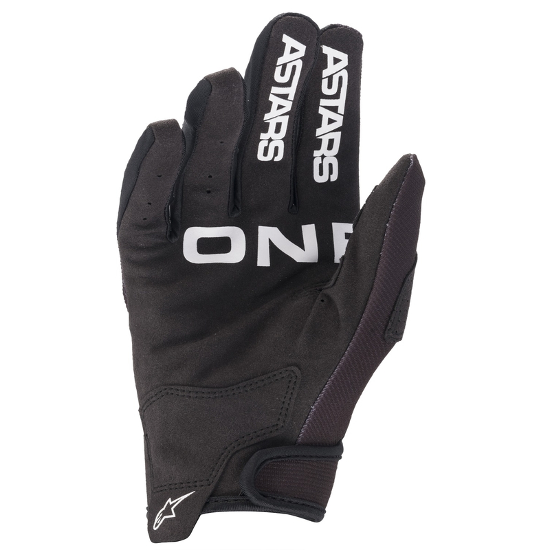 Detské motokrosové rukavice Alpinestars Radar čierne