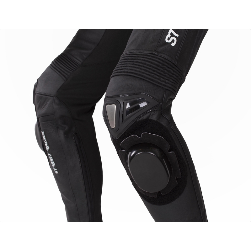 Kombinéza na motocykel Street Racer Fast Track 2 čierna výpredaj