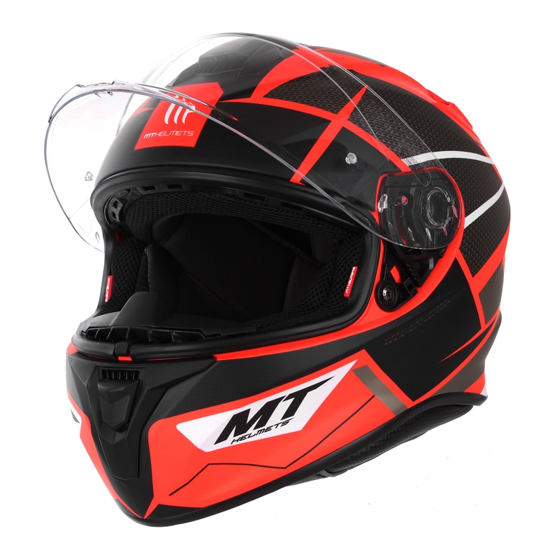 Integrálna prilba na motocykel MT Targo Podium D5 červeno-čierna výpredaj