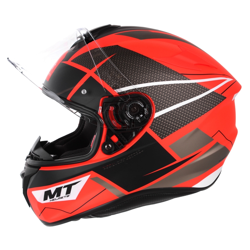 Integrálna prilba na motocykel MT Targo Podium D5 červeno-čierna výpredaj