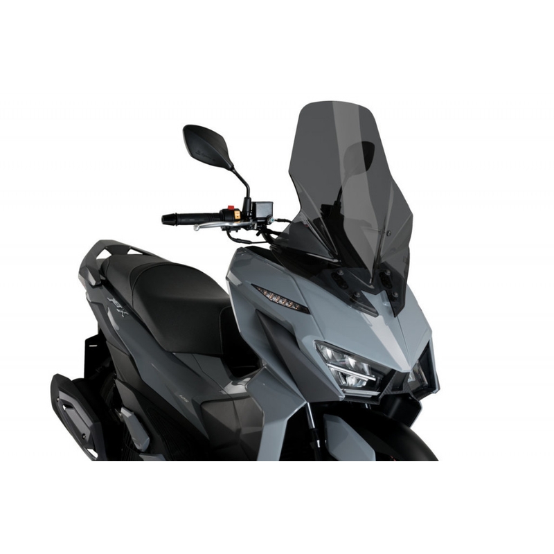 Plexi na motorku PUIG V-TECH LINE TOURING tmavá dymová